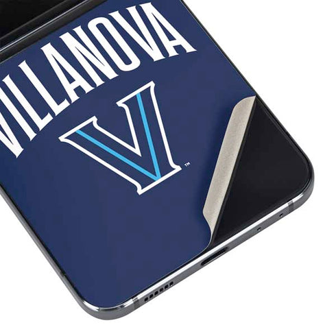 Villanova University Wildcats Black Galaxy Z Flip5 5G Skin
